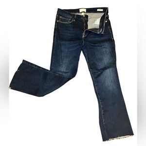 FRAME Le Crop Mini Boot Raw Hem